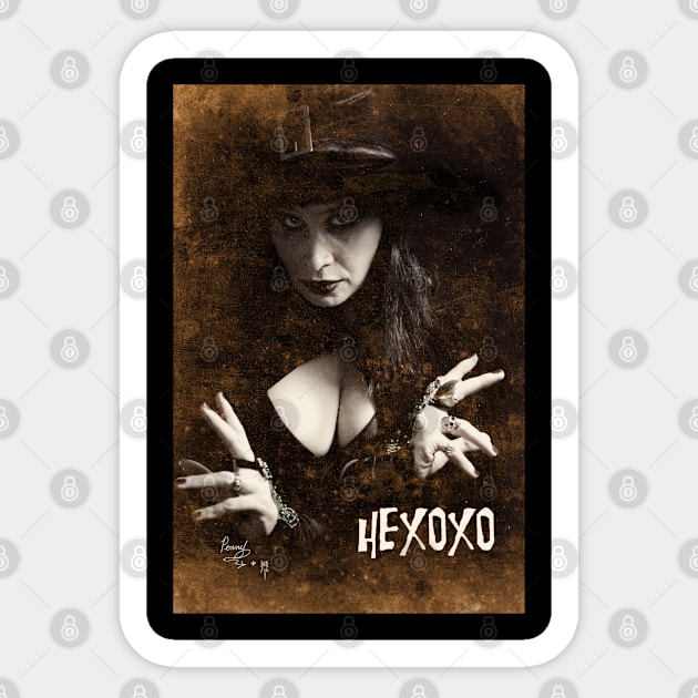 Penny Dreadful - Hexoxo - Rob E. Brown design Sticker by PennyDreadfulXIII